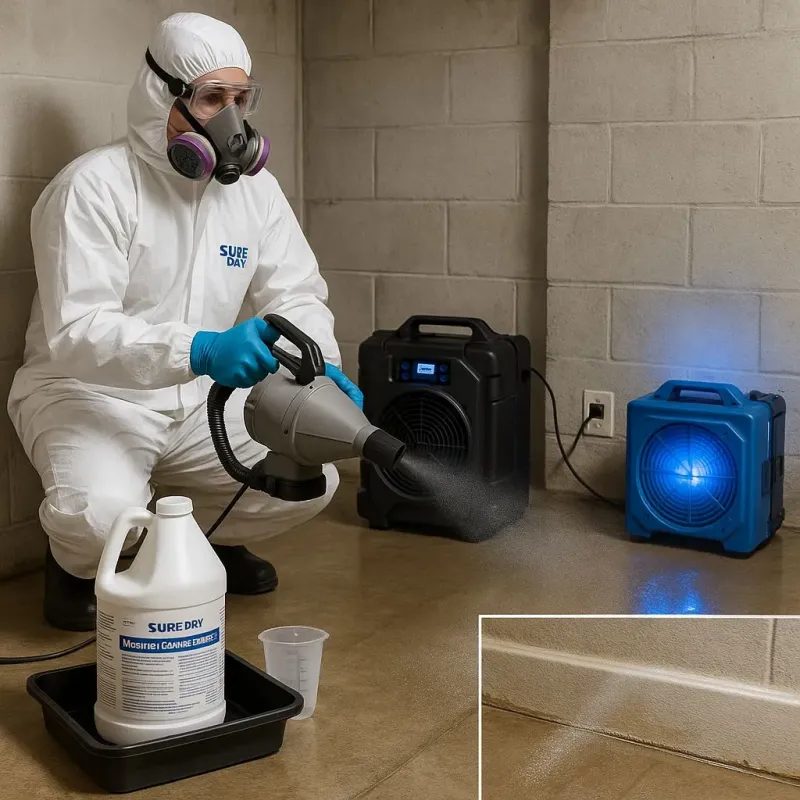 Sanitization and Odor Removal process in Brent, FL